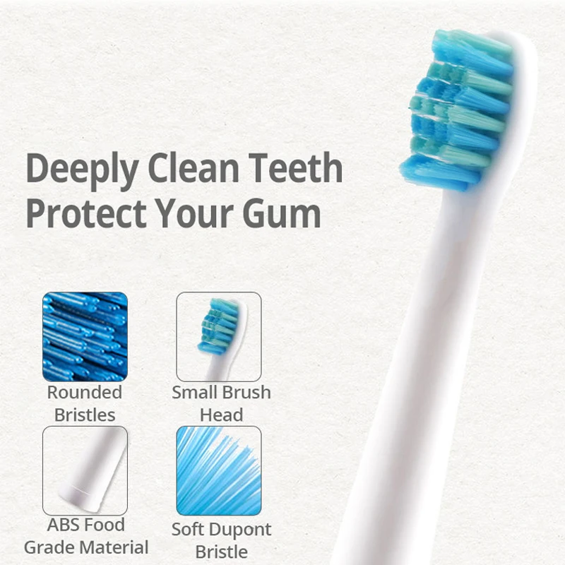 Сменные насадки для электрической зубной щетки Seago звуковая зубная щетка