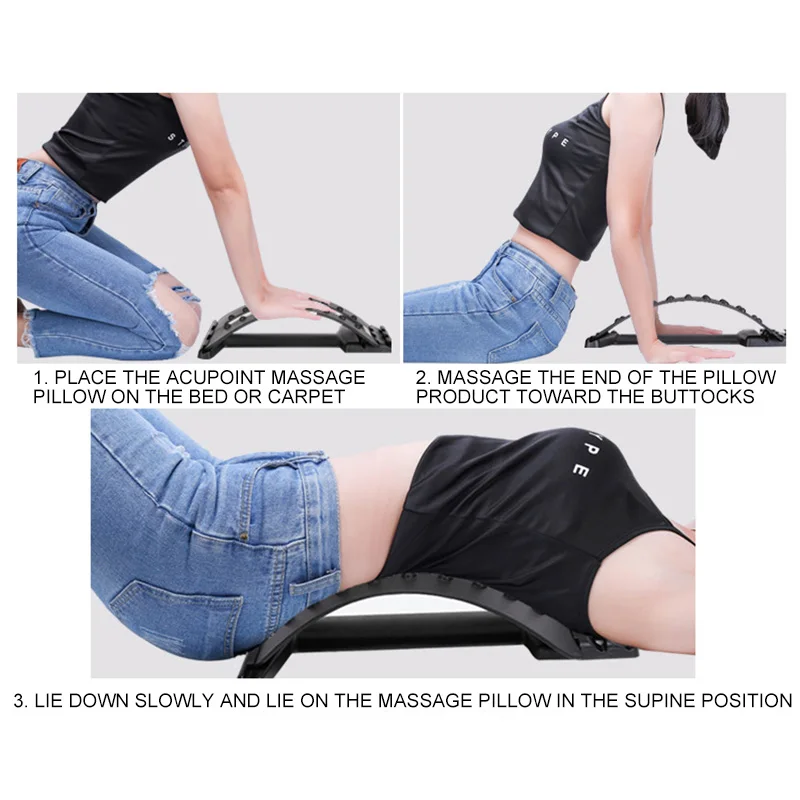 Массажер для спины оборудование массажа Растяжитель Корректор осанки поддержка