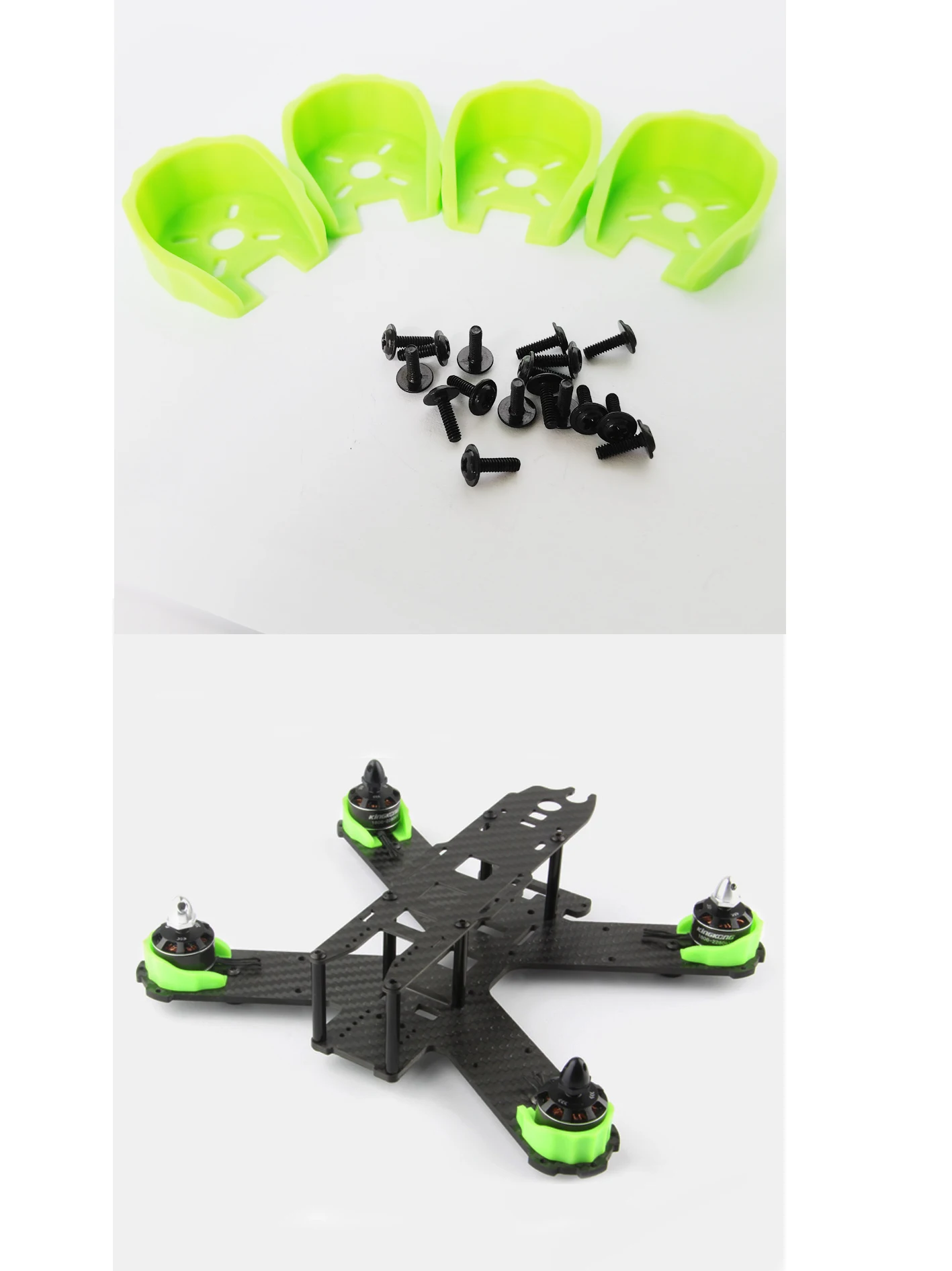 4x FPV QAV250 QAV210 универсальное защитное крепление крышки двигателя для мультикоптера
