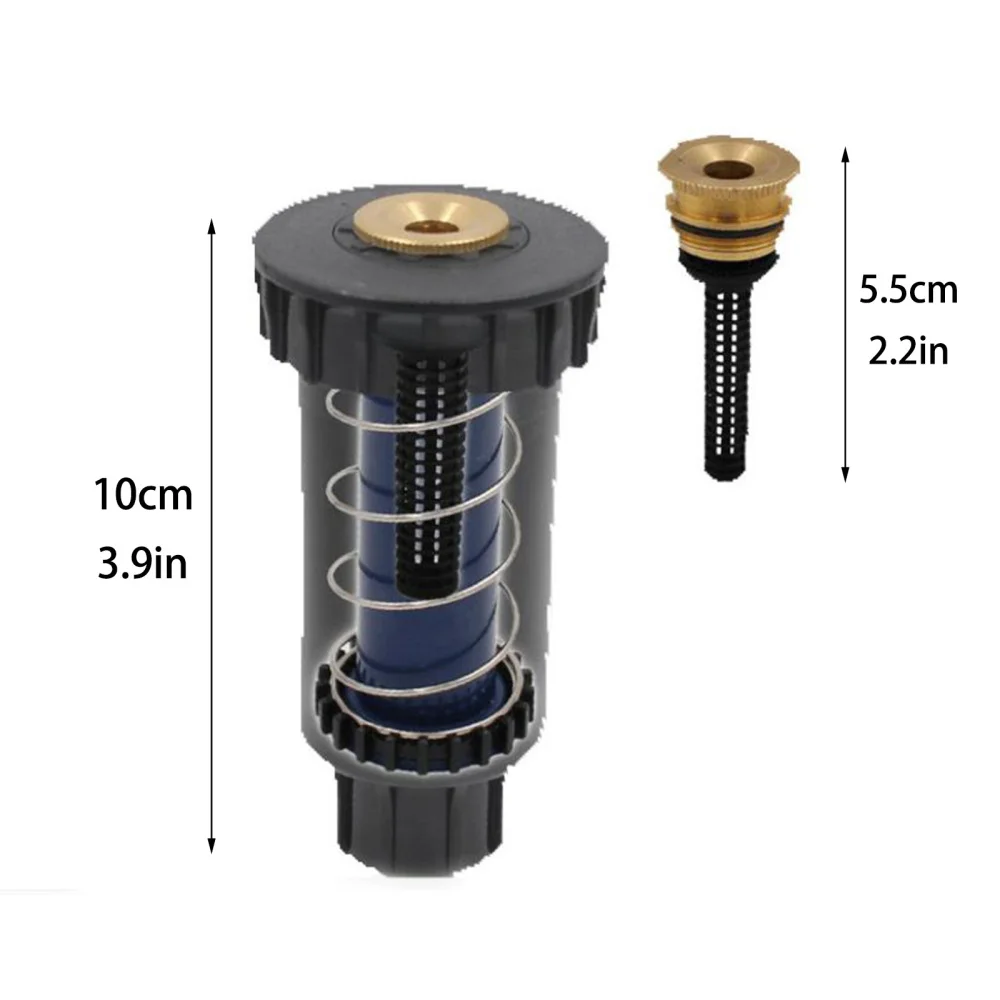 

Watering Lawn Automatic Retractable Irrigation Spray Nozzle Buried Sprinkler Adjustable 4PCS ABS All-round Scattering Sprinklers