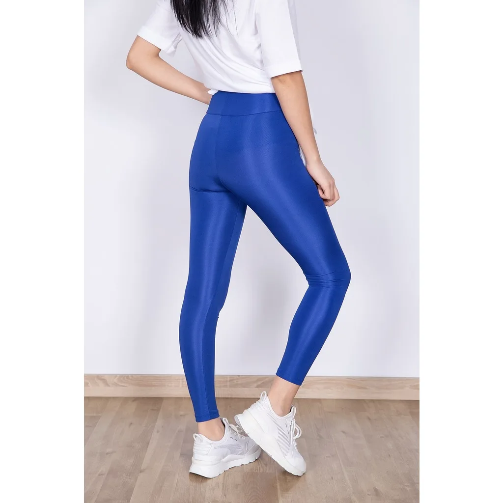 Mylife Arched Bright Leggings SAKS BLUE
