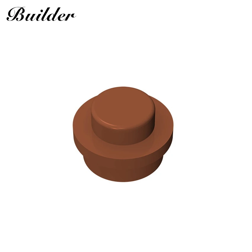 Little Builder 4073 MOC Thin Figures Bricks Round 1x1 Dots 20pcs Building Blocks DIY Pixel Painting Materials Toys for Children | Игрушки и