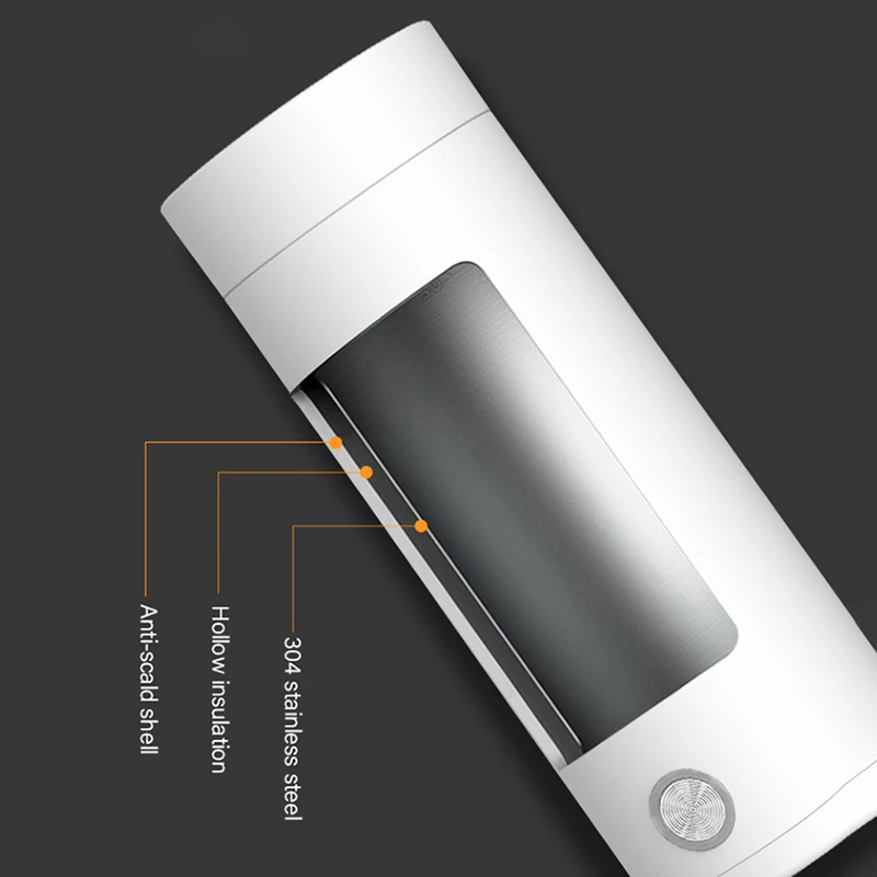 MIUI Портативный электрический чайник Термокружка кофейный дорожный водяной