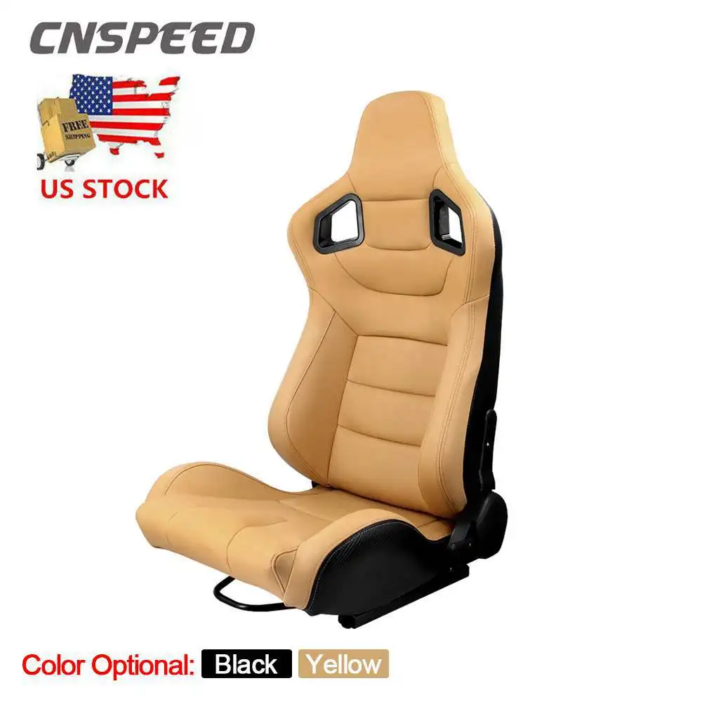 1 шт. спортивные сиденья Спортивные Коричневый Кожаный Автомобильный Брелок с