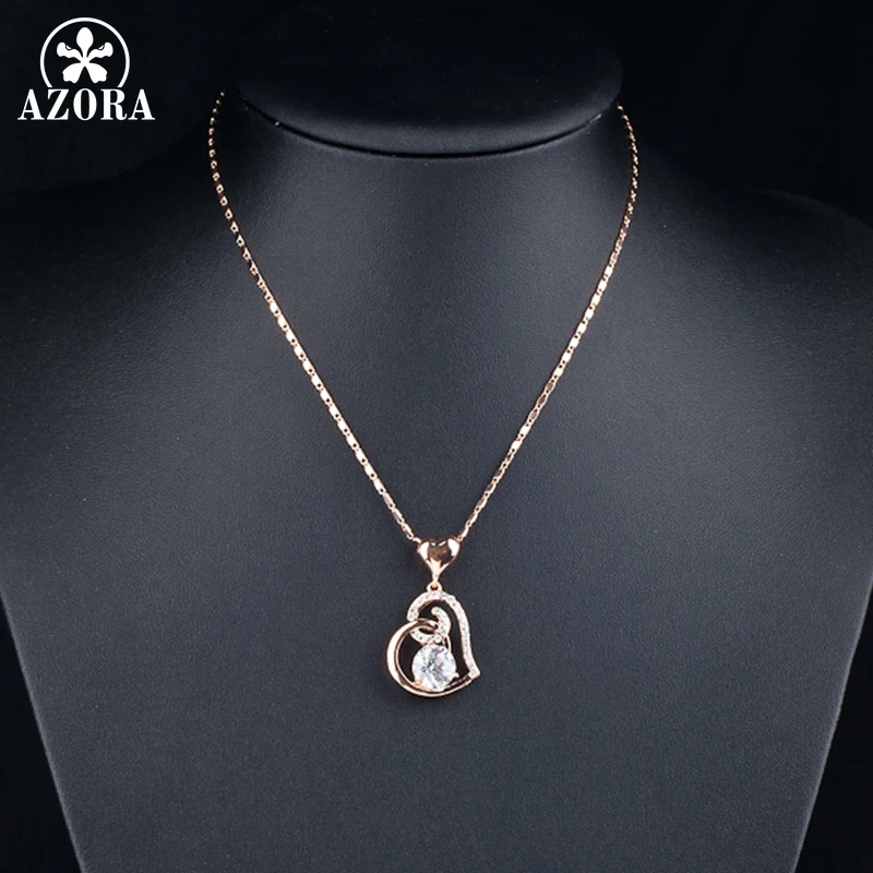 Женское ожерелье с подвеской в виде двойного сердца|heart pendant necklace|necklace apendant necklace |