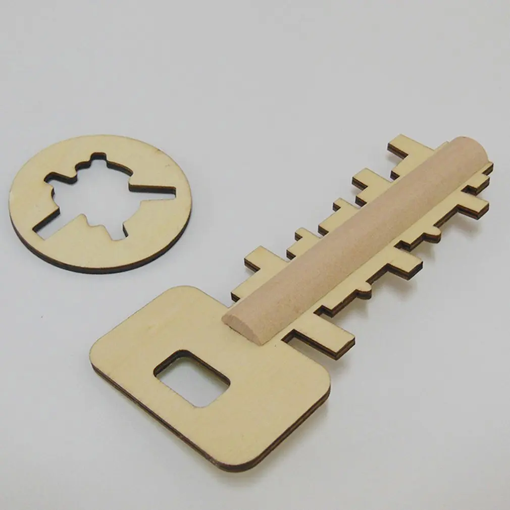 Детские забавные игрушки Kong Ming Lock деревянная игрушка головоломка для