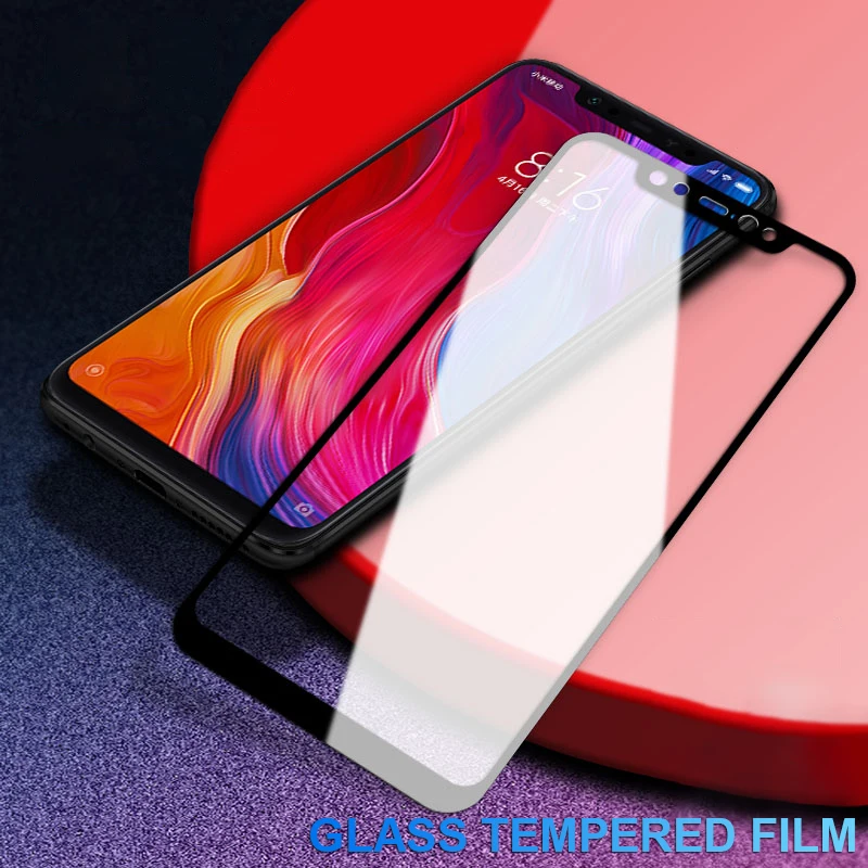 9H Tempered Glass Screen Protector for Xiaomi Mi A1 Mi A2 Mi A3 Lite 5X 6X 6 8 9 SE Pro Full Cover image 3