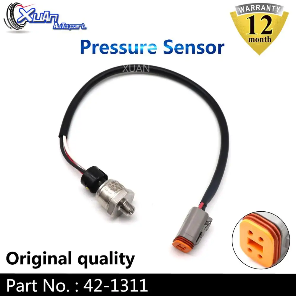 

XUAN High Quality 42-1311 Pressure Sensor For Sensata 0-200 PSIG PN 8262276 3HMP2-6 140529 S.N 145849