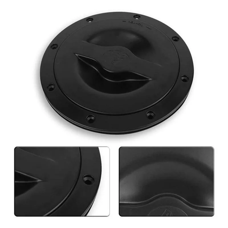 

6 Inch Kayak Durable Marine Deck Plate ABS Easy Install Red Round Screws Cover Bag With Accessories Hatch Boat Z3Z1