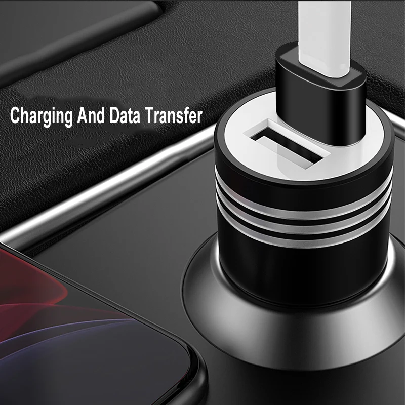 For iPhone 12 Mini 11 Pro Max Phone Charger PD Cable USB 3.0 to Type-C Adapter For AirPods Pro Mobile Phones USB C OTG Connector