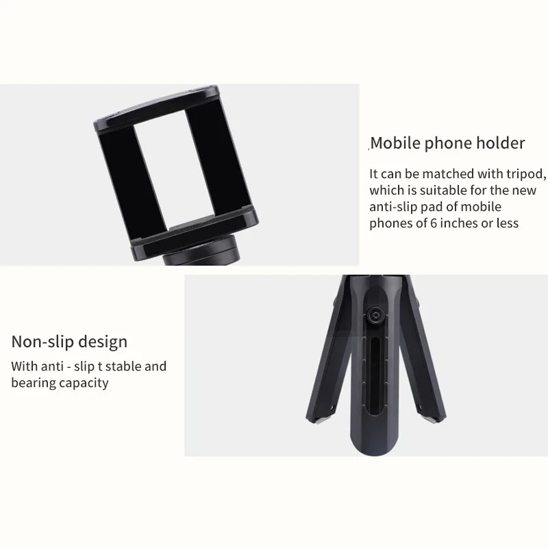 Портативный мини телефон штатив Настольный смартфон крепление Клип держатель