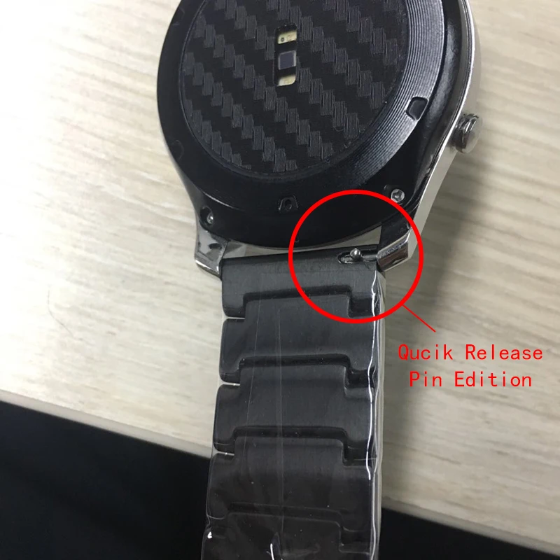 20 мм 22 мм металлический ремешок для часов huawei Watch GT2 браслет для samsung Galaxy 46 мм gear S3 ремешок на запястье Amazfit 2 быстрая установка