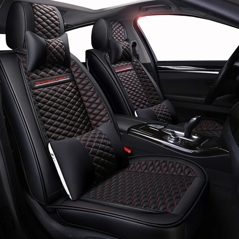 High quality PU Leather car seat covers fit hyundai getz grand starex veloster veracruz verna solaris of 2010 2009 2008 2007 | Автомобили