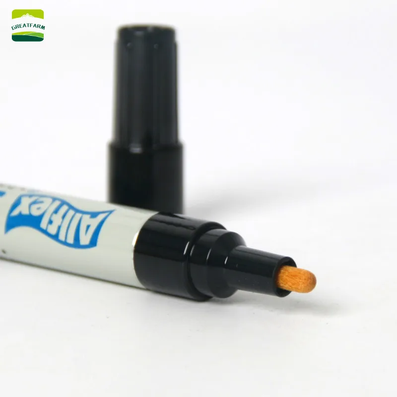 Allflex черная Ушная бирка для животных ручка маркеры свиней крупного рогатого