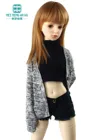 Одежда для кукол BJD 58-60 см 13 SD DD toys шарнирная Кукла Модный шерстяной кардиган в черном, белом, темно-зеленом цвете