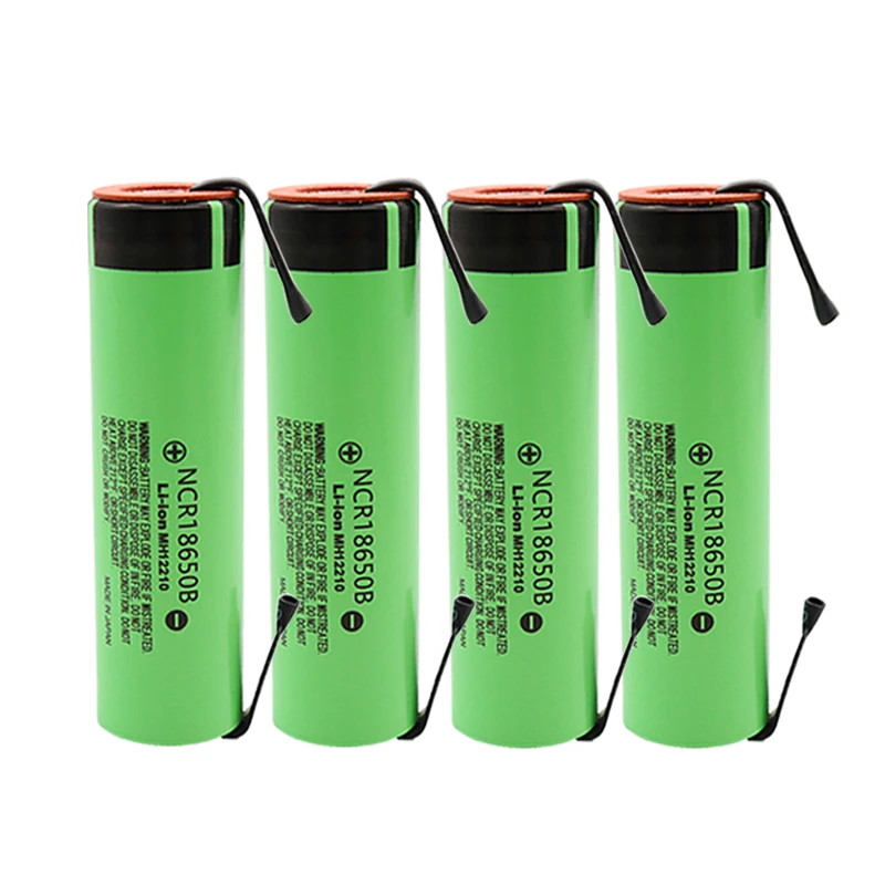 Новый Оригинальный NCR18650B 3 7 V 3400mAh 18650 перезаряжаемый литиевый аккумулятор для