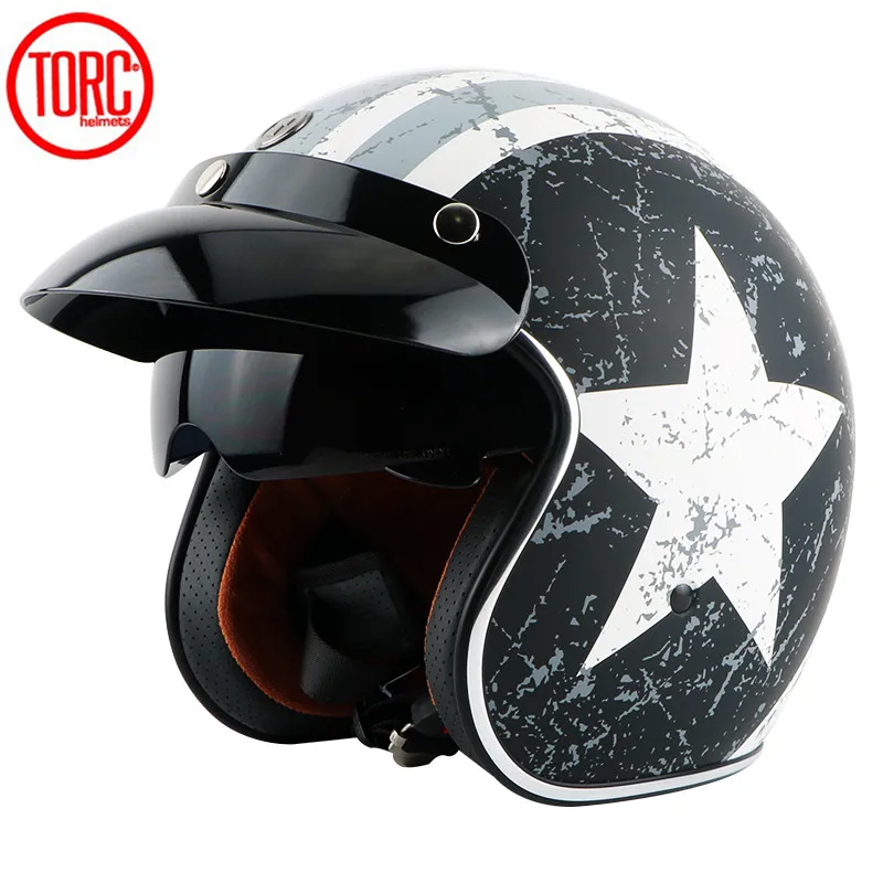 Мотоциклетный шлем TORC T57 casco capacete винтажные шлемы для мотокросса мотоциклетный