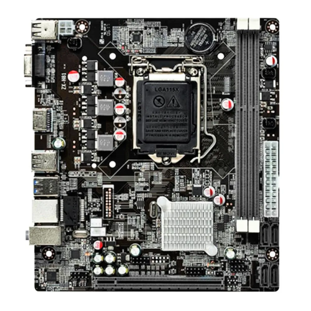 H81 LGA 1150 материнская плата разъем LGA1150 Micro ATX настольный USB 3,0 двухканальный 16 ГБ DDR3 для Xeon Intel i3 i5 i7