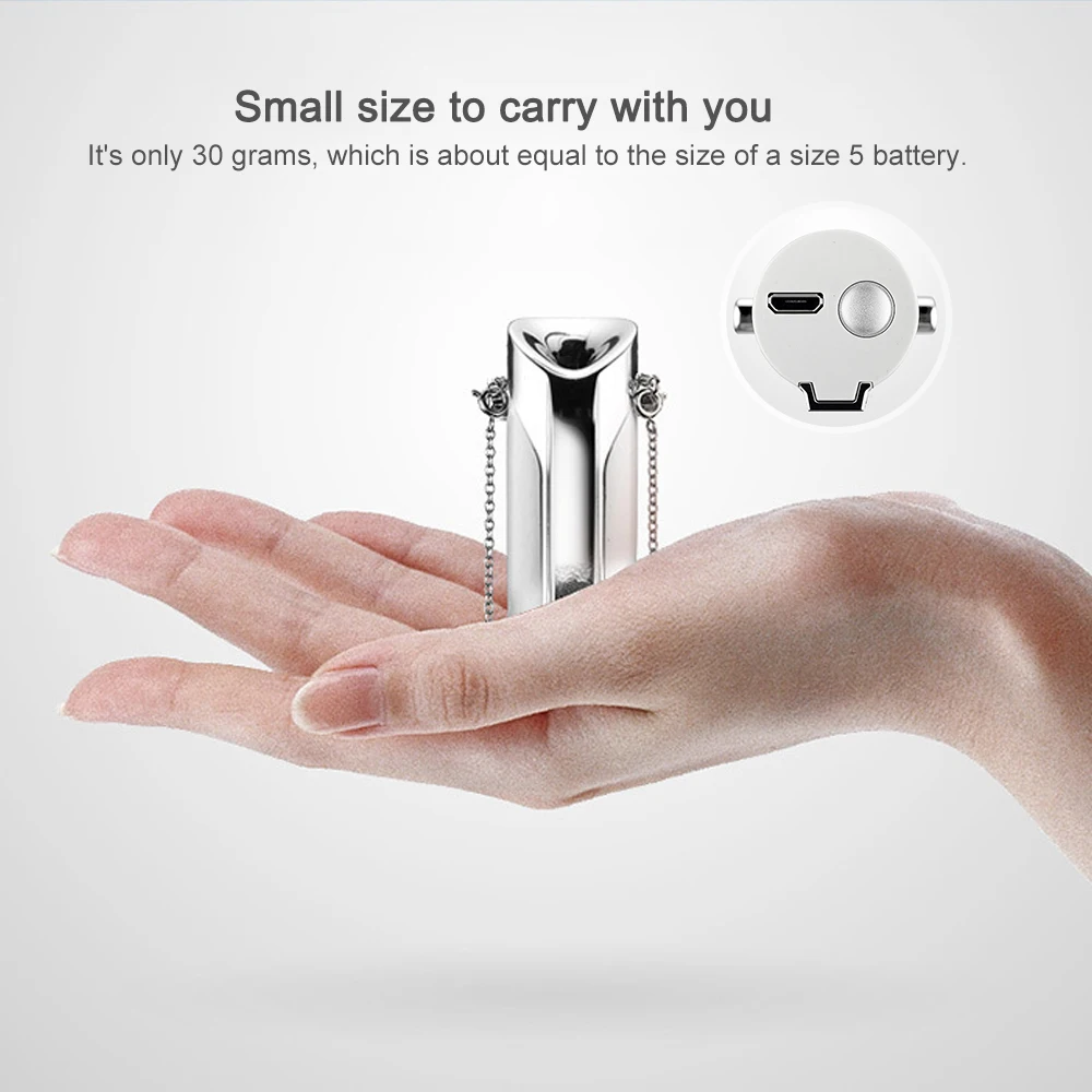 Ожерелье с персональным носимым воздухоочистителем/мини портативный освежитель