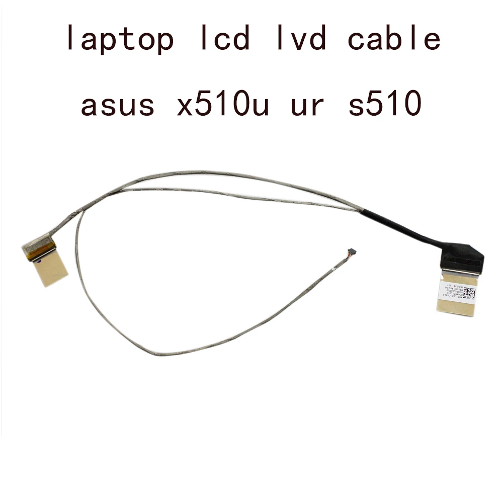

laptops LCD LVDS cable 14005-02040700 For Asus Vivobook X510UR X510UQ A501UA S5100U S510UA-DS51 S510U DD0XKGLC010 30 pins FLEX
