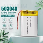 3,7 V 800MAH 503048 053048 литий-полимерный аккумулятор для планшетов MP3 MP4 GPS Беспроводная стерео Bluetooth гарнитура перезаряжаемая батарея