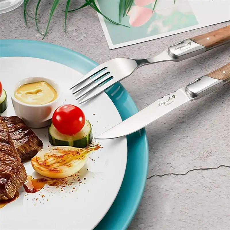 Набор ножей и вилок из нержавеющей стали 8 7 дюйма 6 шт.|fork knife set|fork knifeknife fork set |