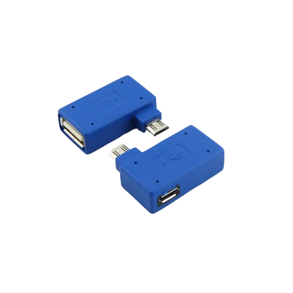 10x Micro USB 5 Pin 2 0 Хост адаптер OTG с USB-портом питания для сотового телефона планшета