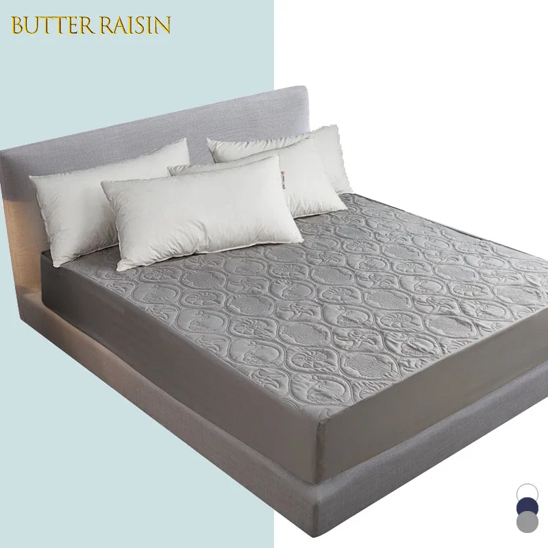 Новинка толстый мягкий защитный коврик для матраса водонепроницаемый чехол