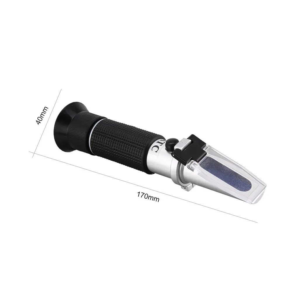 

Handheld Refractometer Brix 0~32% Wort SG 1.000~1.130sg Concentration Optical Beer Content Meter Mini ATC Measuring Tester