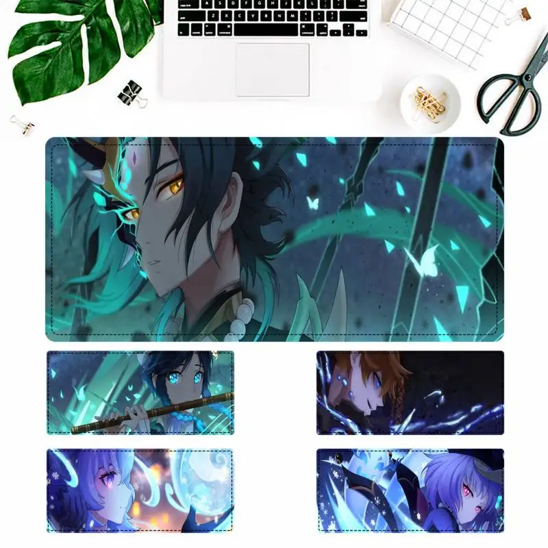 

Коврик для мыши Vip Genshin, коврик для ноутбука, ПК, Настольный коврик для большого игрового коврика для мыши Overwatch/CS GO