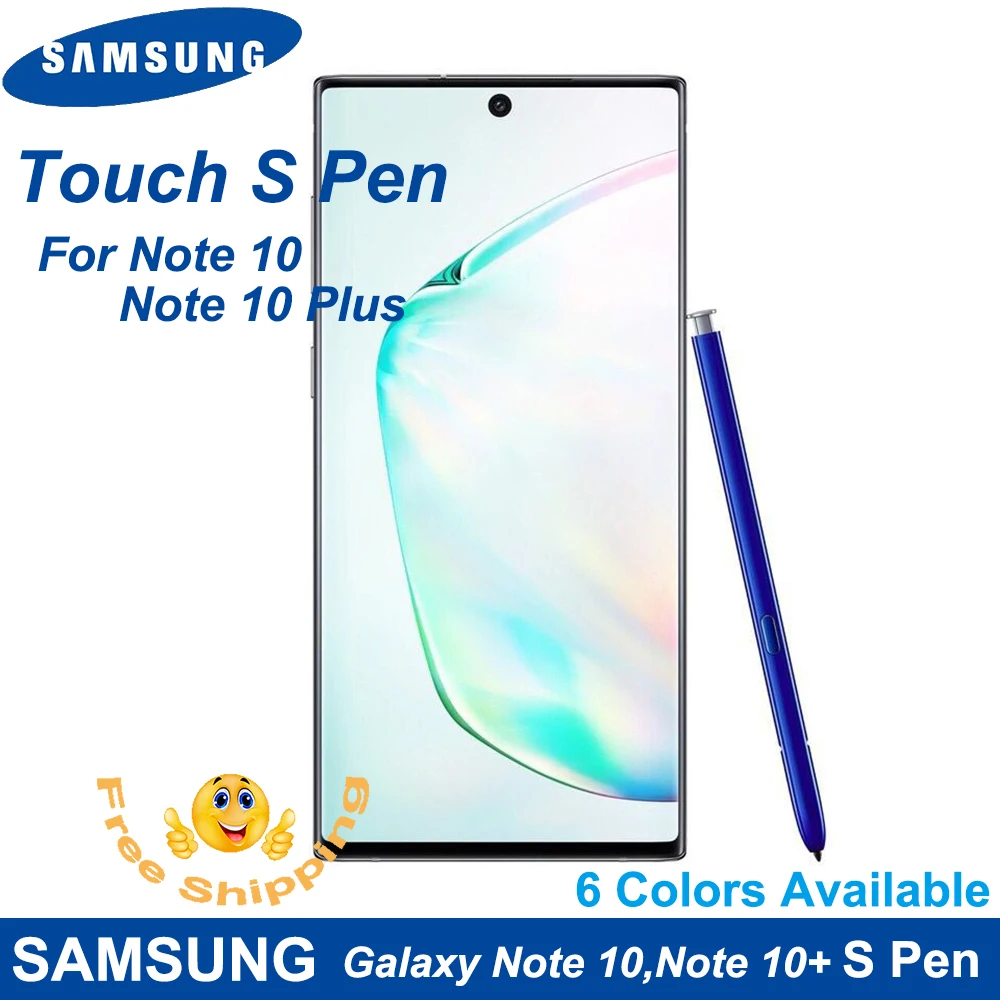 Оригинальный стилус Smart Pressure S сенсорный экран емкостный для Samsung Galaxy Note 10 Plus SPen Touch