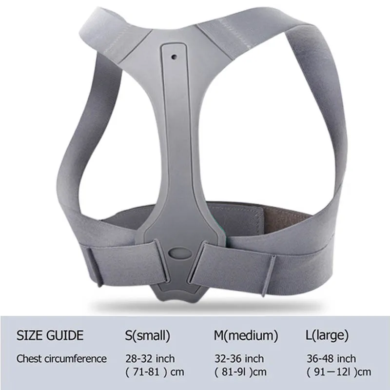 Пояс для поддержки плеч и спины Корректор осанки ключицы позвоночника