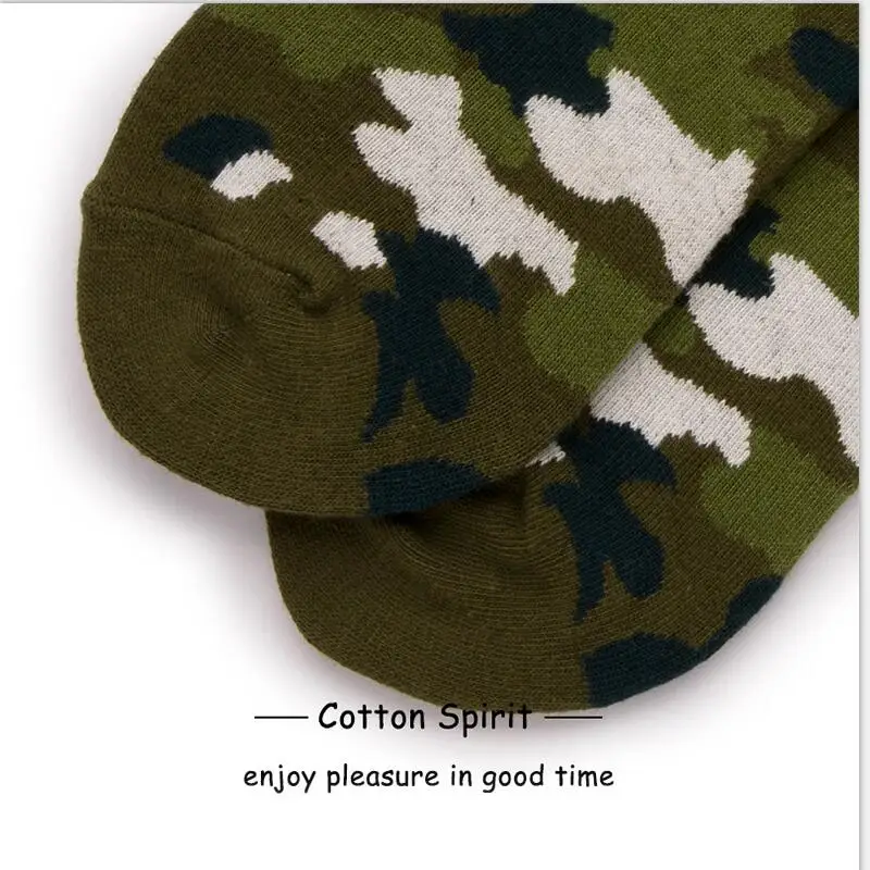 Women Men Solid Camo Cotton Sport Socks Ankle Sock Unisex Camouflage Print Short Winter Socks 5 pairs/ lot AL200SC