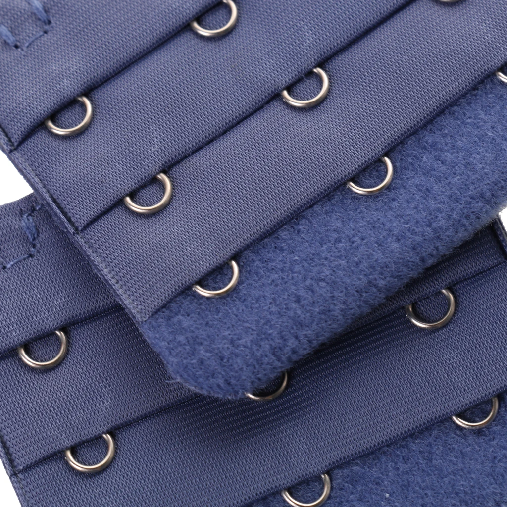 5 шт. удлинитель для бюстгальтера 3 ряда крючка эластичный ремешок регулируемый