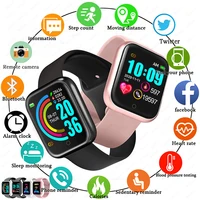2021 original d20 smart watch men women bluetooth smartwatch heart rate fitness sport bracelet for xiaomi android apple watches