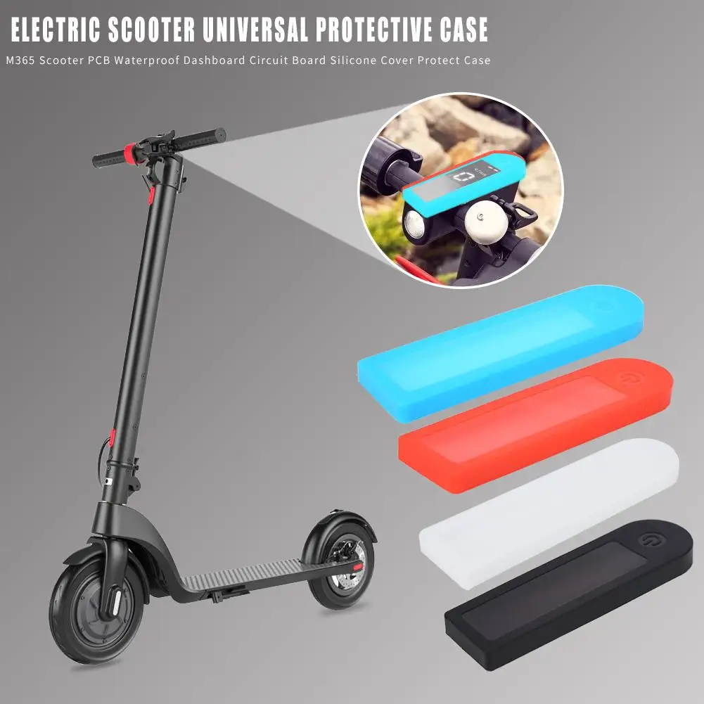 Vicfund M365 Scooter Elettrico Pedana in Gomma Grigia Cuscinetto da 8,5 Pollici Scocca Antiscivolo Pedale in Gomma Pezzi di Ricambio