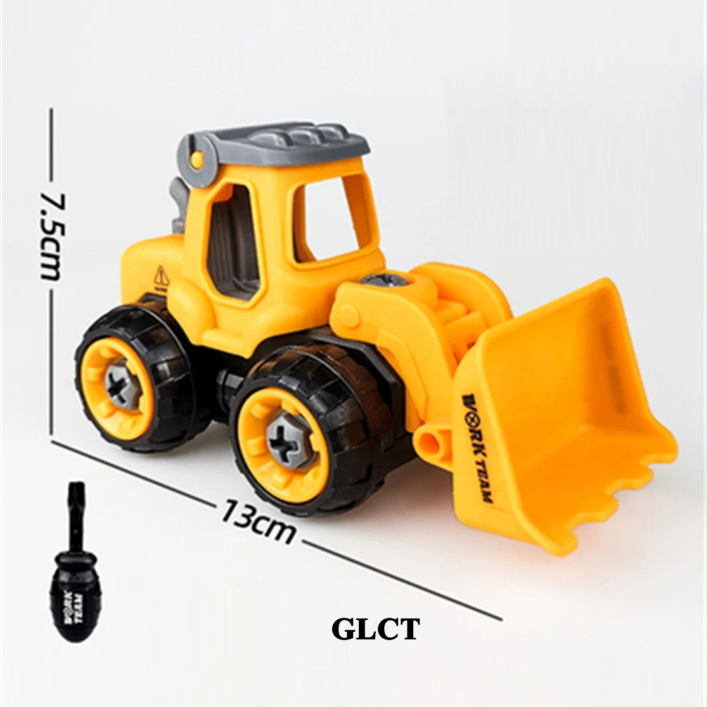 

building & construction toys 1st birthday decorations cars party tower crane excavator bulldozer engineering truck cake topper