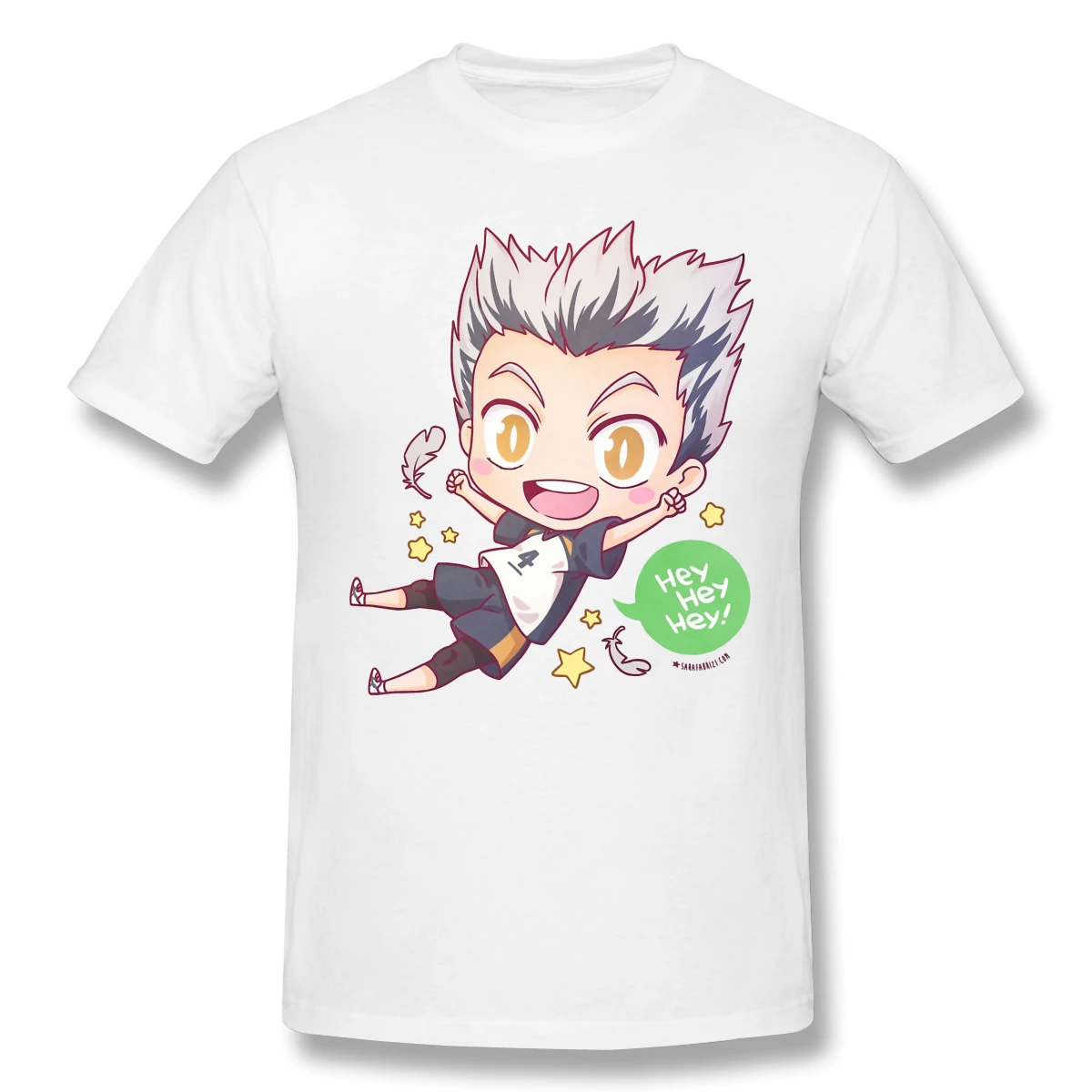 Мужская футболка Bokuto Kotaro топы на День отца haikyuu волейбол японская анимация