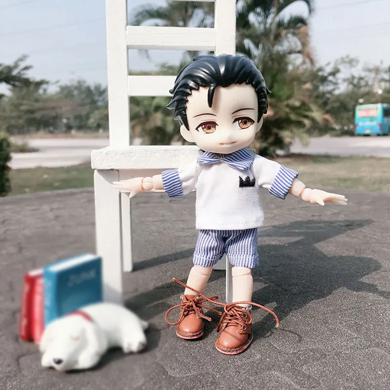 Obitsu11 Красивая Свинья с узлом грузила 1/12 bjd детская одежда ob11 Спортивная кукла для