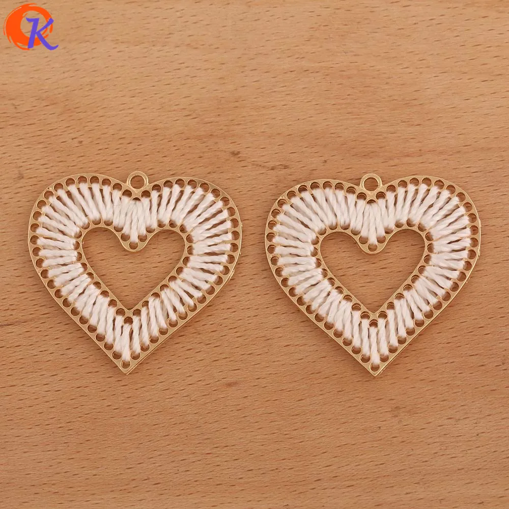 Сердечный дизайн 30 шт. 36*38 мм Ювелирные изделия из жемчуга Аксессуары/фурнитура