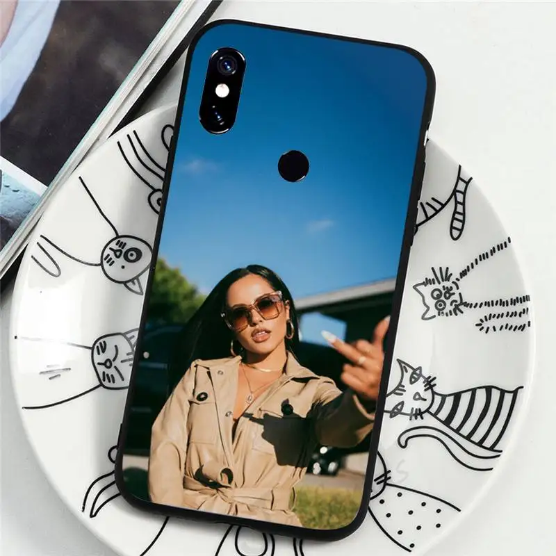 

Becky G American singer Phone Case For Xiaomi Redmi note 7 8 9 t k30 max3 9 s 10 pro lite