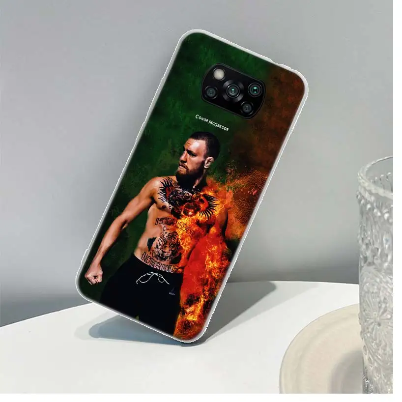 Чехол Conor McGregor для Xiaomi Mi Note 10 Poco M4 M3 M2 X3 Pro X4 NFC F3 F2 F1 A3 A2 Lite A1 CC9E GT |
