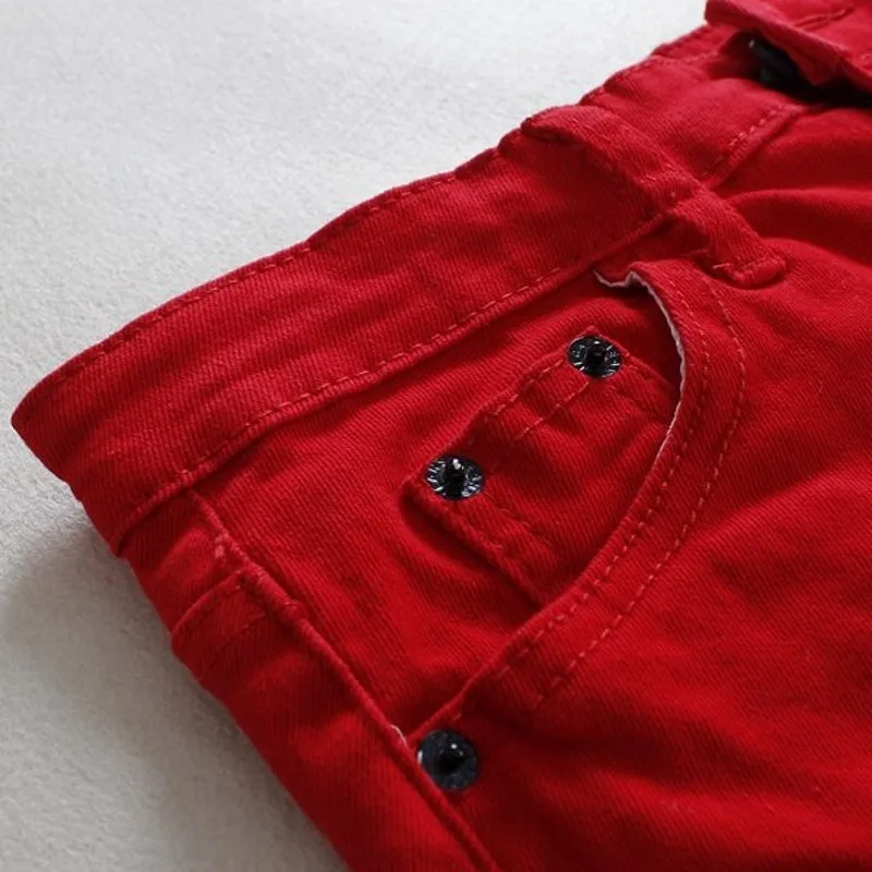 Новинка 2020 корейские летние красные джинсовые юбки женские Обтягивающие