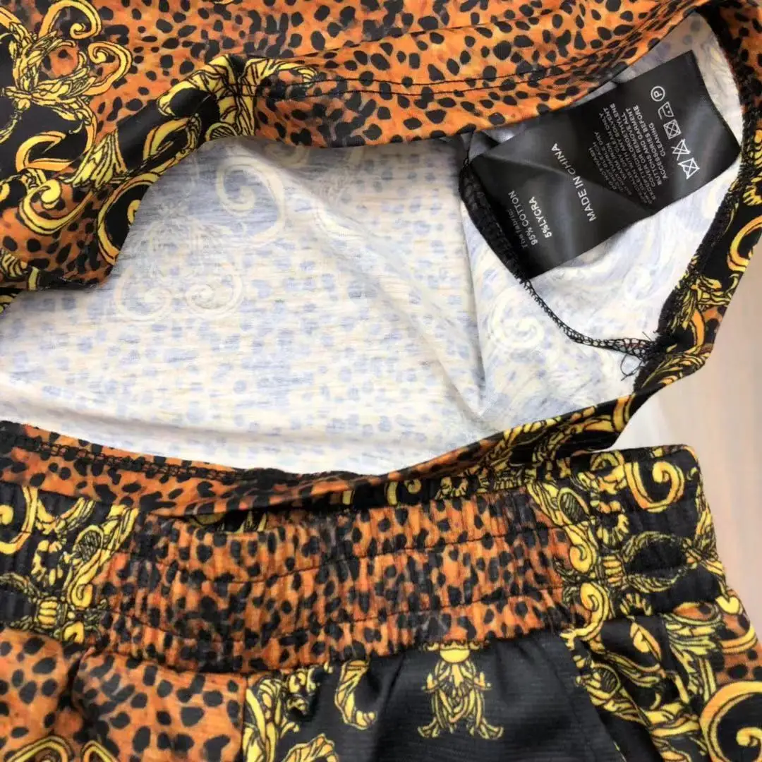 

High-end children's clothing 2021 summer new children's suit boys Western style T-shirt short sleeve handsome shorts