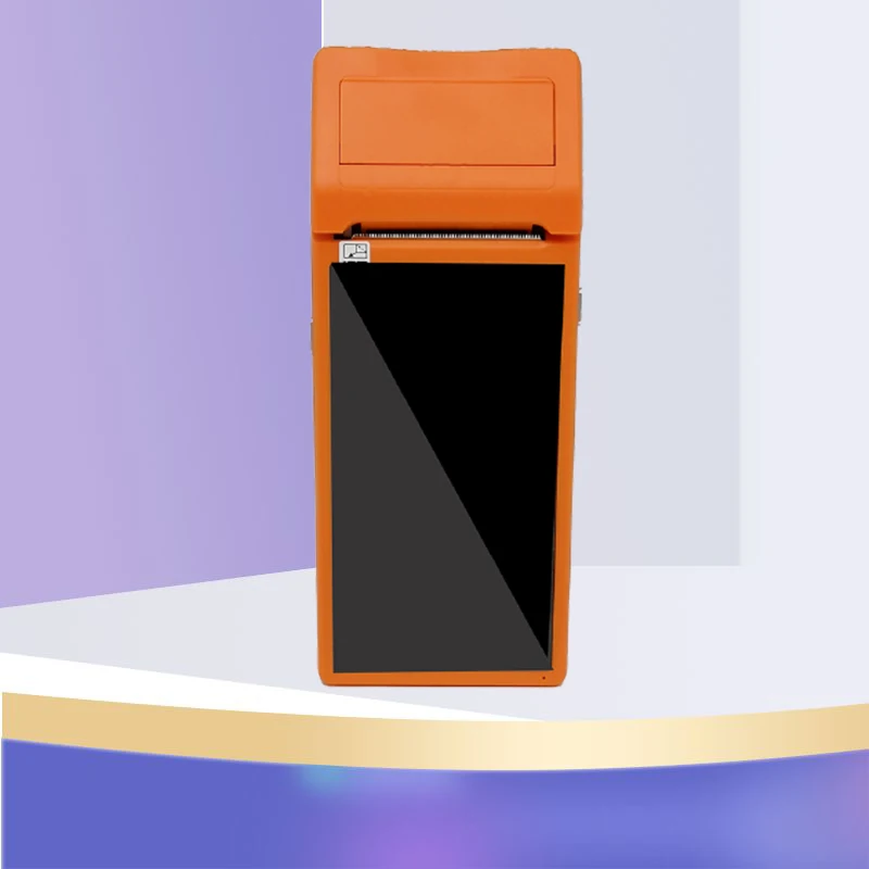 Мобильный POS Android PDA с NFC-считывателем и встроенным термопринтером 58 мм |