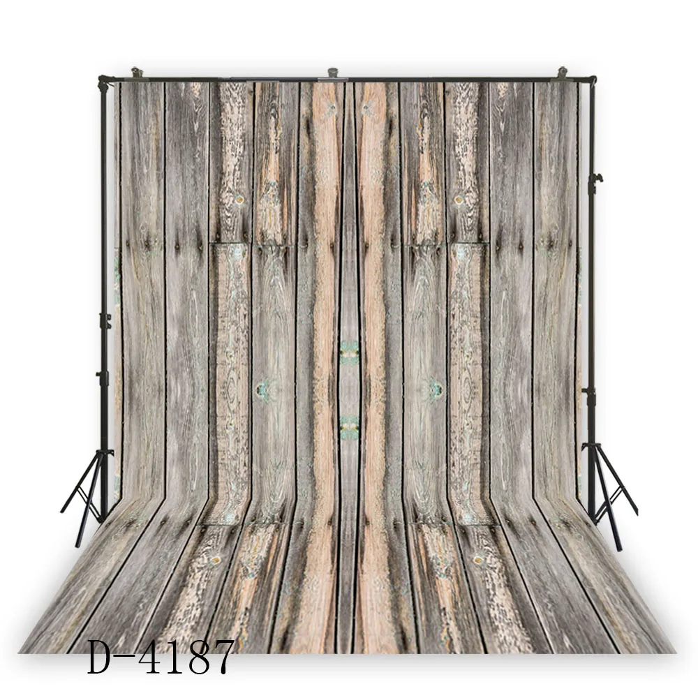 HUAYI винтажный фон для фотосъемки с искусственными деревянными дощатыми дощатами