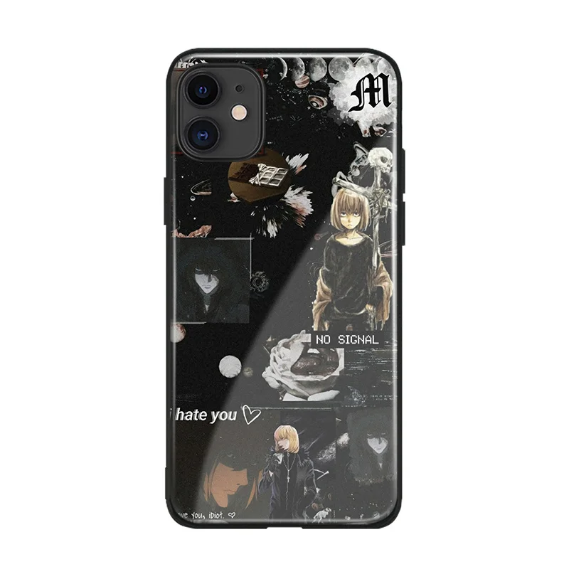Mihael Kehll Mello аниме-стекло мягкий силиконовый чехол для телефона iPhone SE 6s 7 8 Plus X XR XS 11 12