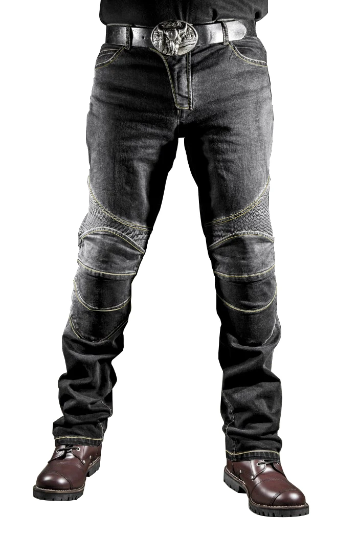 

Casual Jeans Motorcycle Moto Motorbike Rider Trousers Scooter Locomotive Bicycle Bike Riding Men's Pants