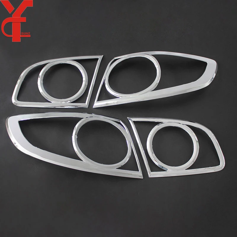 

ABS Tail Light Cover Car Exterior Lamp Hood Parts rear light Accessories For Hyundai Santafe Santa fe 2008 2009 2010 2011 2012