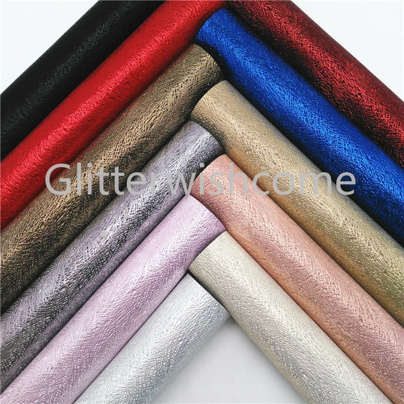Ткань Glitterwishcome 21x29 см Размер A4 винил для бантов рельефная лошадиная кожа